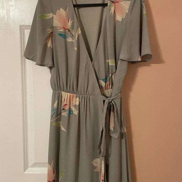 Show Me Your MuMu Sophia Wrap Dress - Lily Showers - Picture 5 of 8